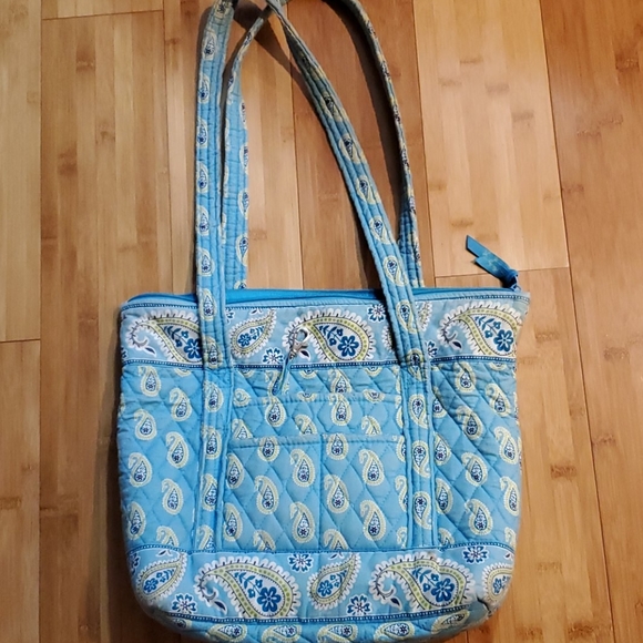 Vera Bradley Bermuda Blue Vera Tote